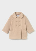 Cappotto Bimba Avorio 2435/18 by MAYORAL
