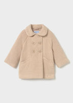 Cappotto Bimba Avorio 2435/18 by MAYORAL