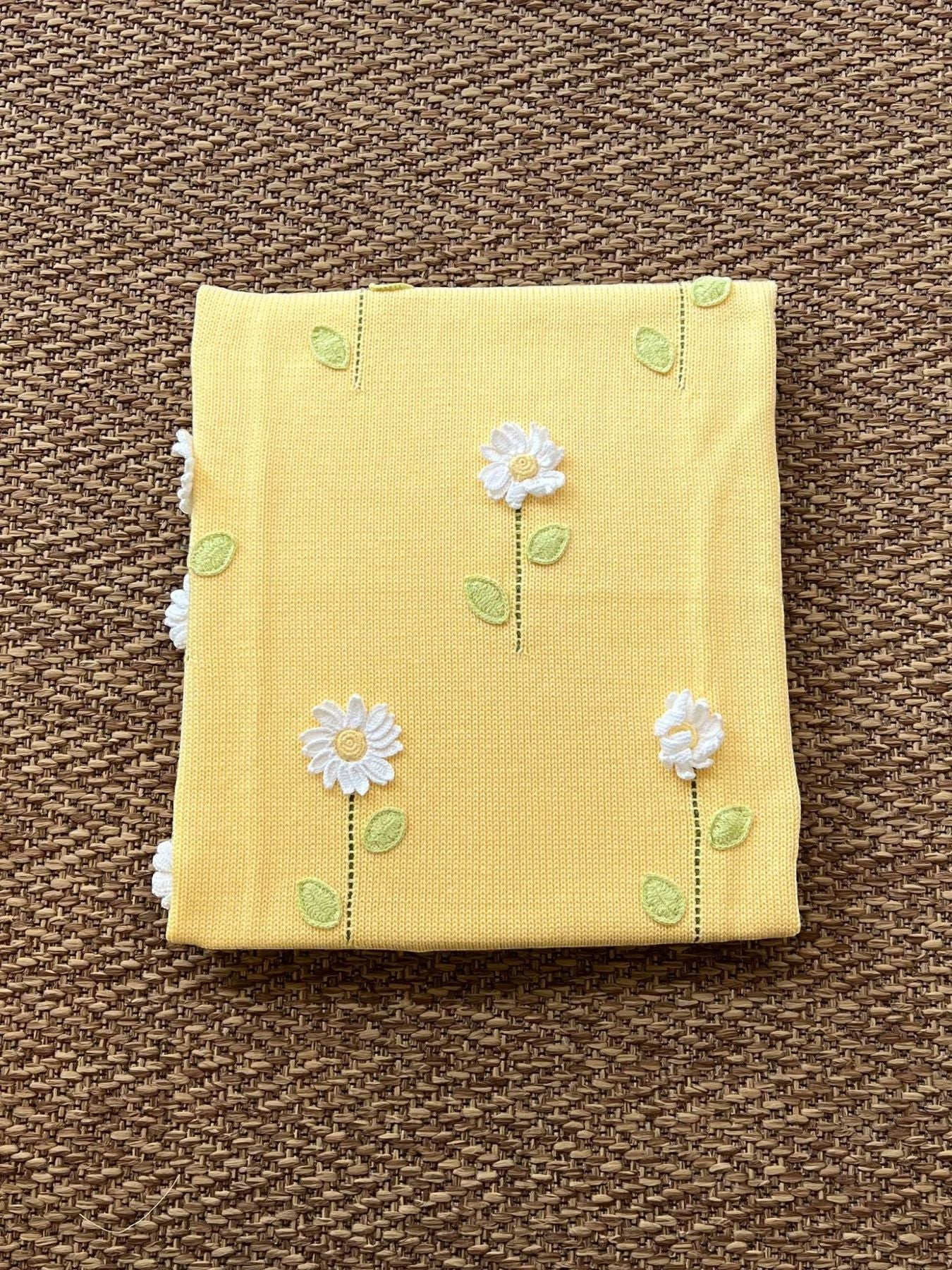 Coperta Neonata GIALLO ZULEYA/CO-G -  NANU' BABY
