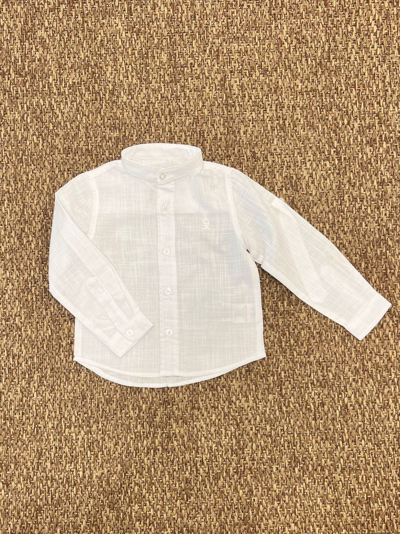 Camicia Bimbo BIANCO DK552/PV24 -  NANU' BABY