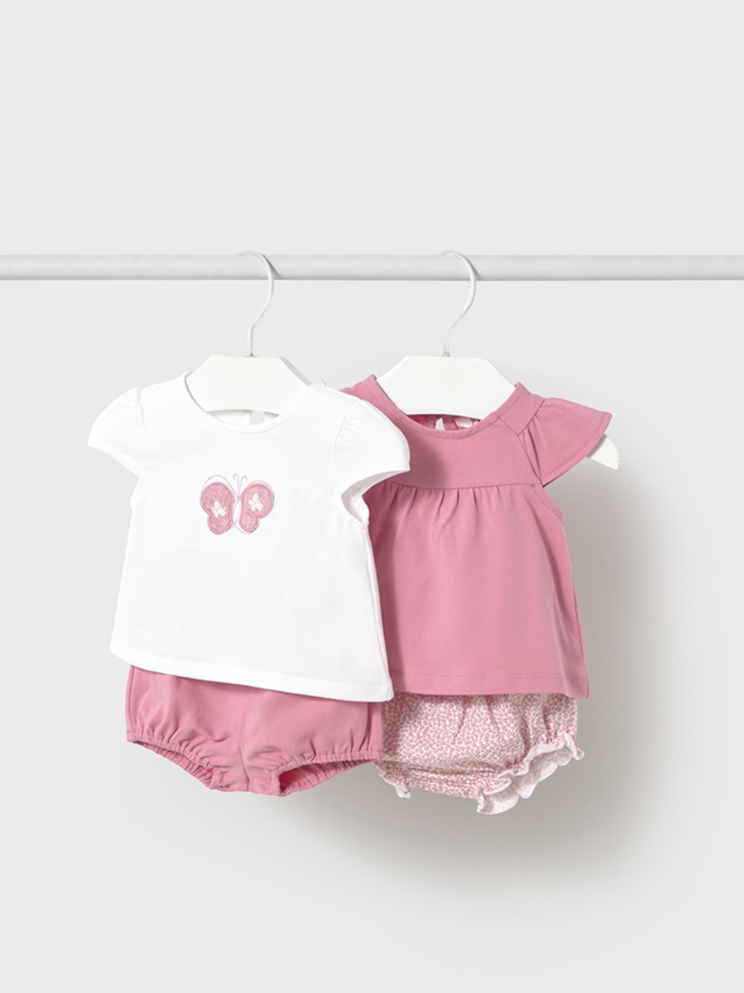 Completo punto 4 pezzi Bimba ROSA 1663 /R -  NANU' BABY