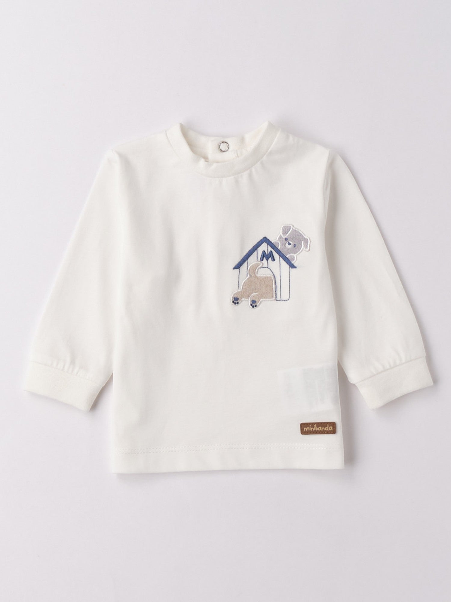 Girocollo Ml Bimbo Bianco 3F614/112 -  NANU' BABY