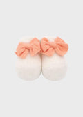 Babbucce Neonata Bianco FIOCCO/758-P by BABY LORD