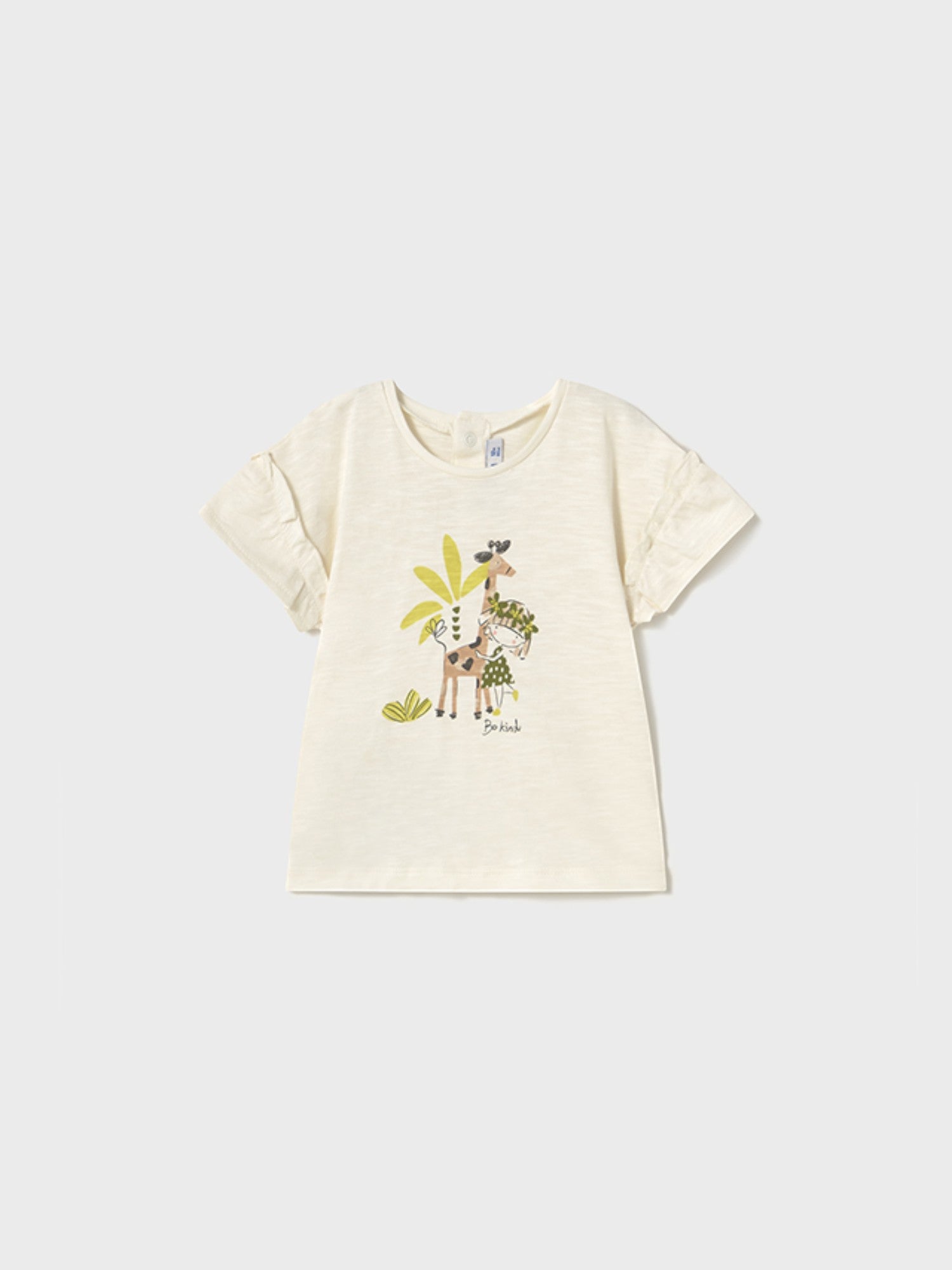 Set 2 maglie m/c Bimba BIANCO 1047/63 -  NANU' BABY