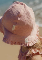 Cappello Bimba Rosa CL26030875 by LITTLE DUTCH
