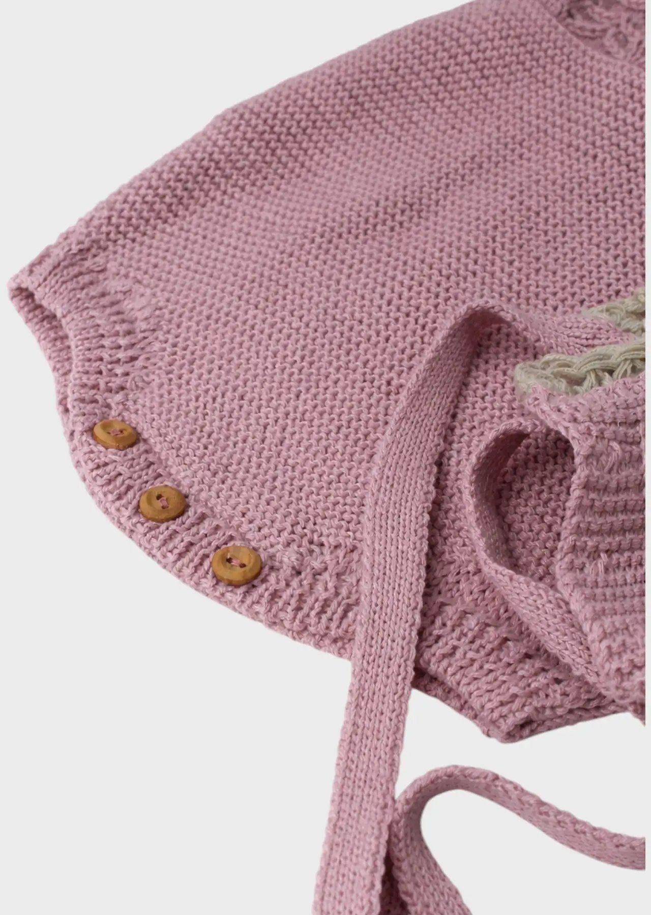 Salopette Bimba Rosa CROCHE' 8004/25 by MARTA Y PAULA
