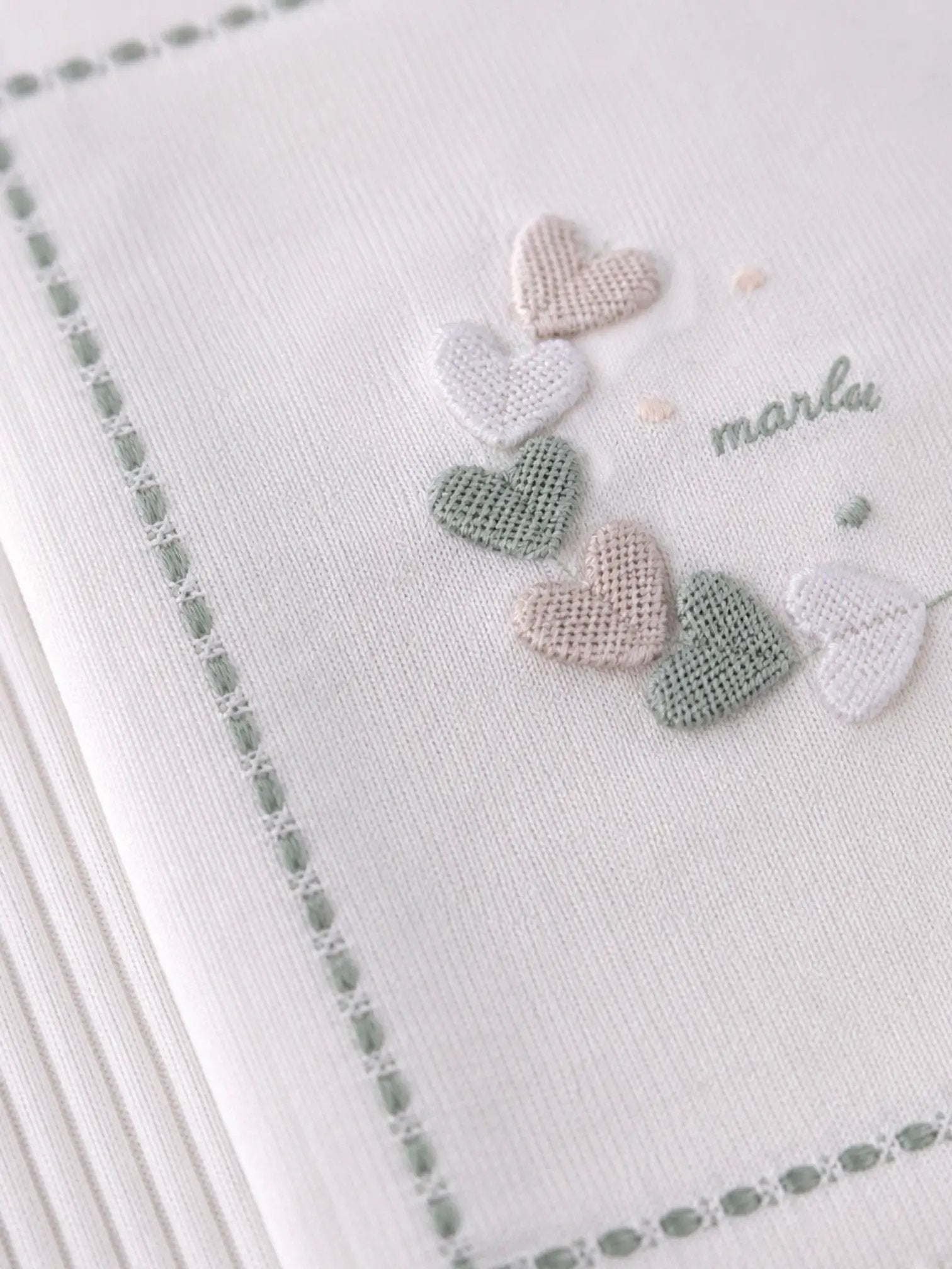 Coperta Neonata Vaniglia IS1680 by MARLU'