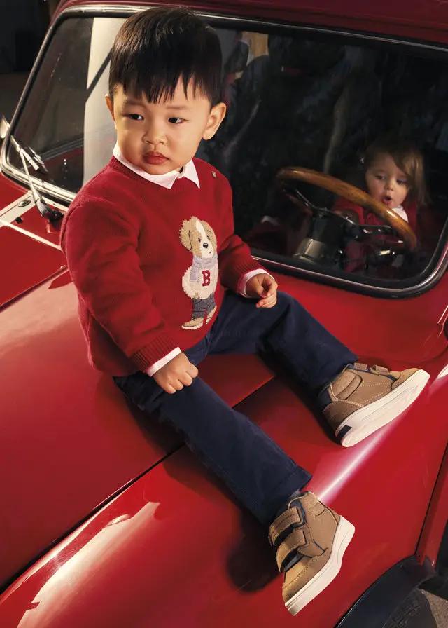 Maglia Bimbo Rosso 2377/85 by MAYORAL