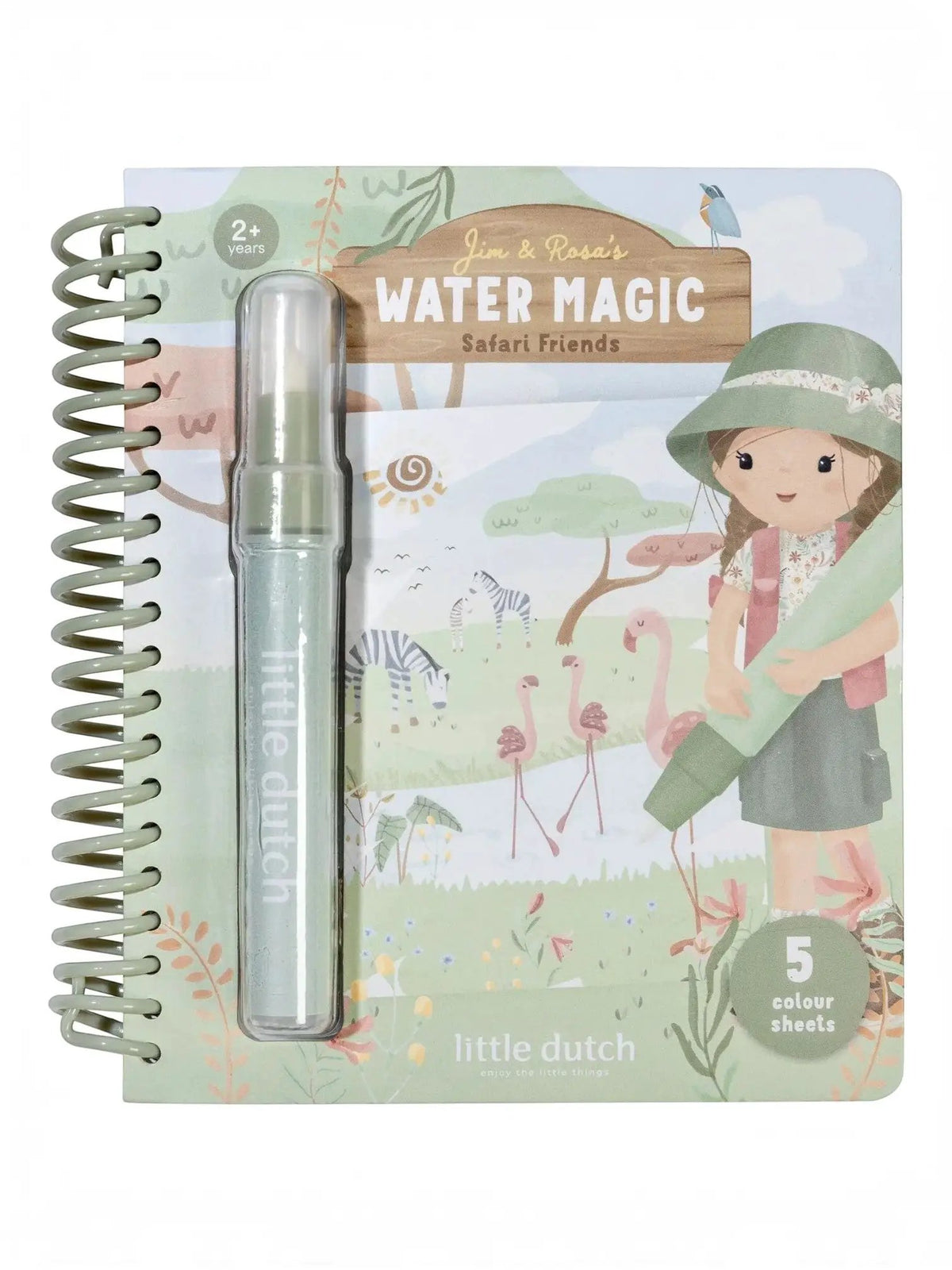 Libro Magico ad acqua Multicolore BT126909 by LITTLE DUTCH