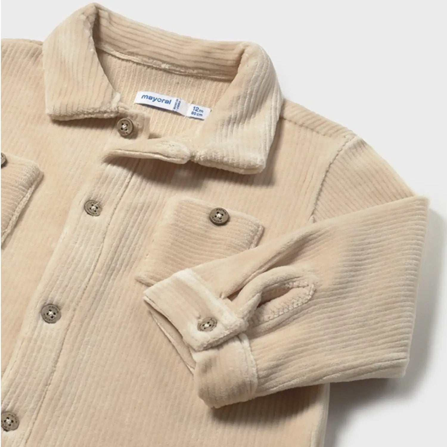 Camicia Bimbo Beige 2105/51 by MAYORAL
