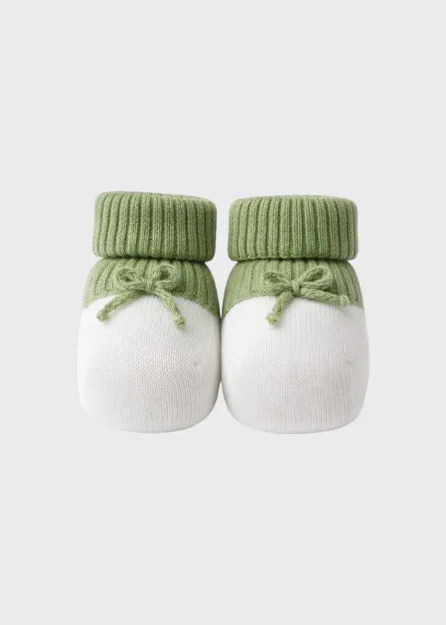 Babbucce Neonata Verde FF758341/4470 by COLORICHIARI
