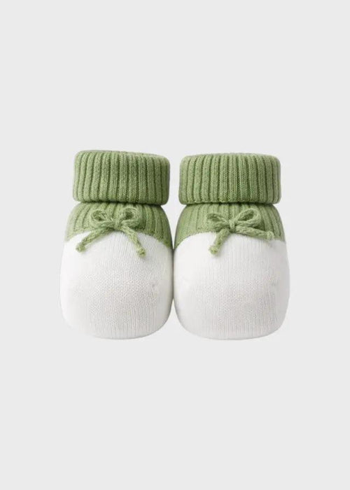 Babbucce Neonata Verde FF758341/4470 by COLORICHIARI