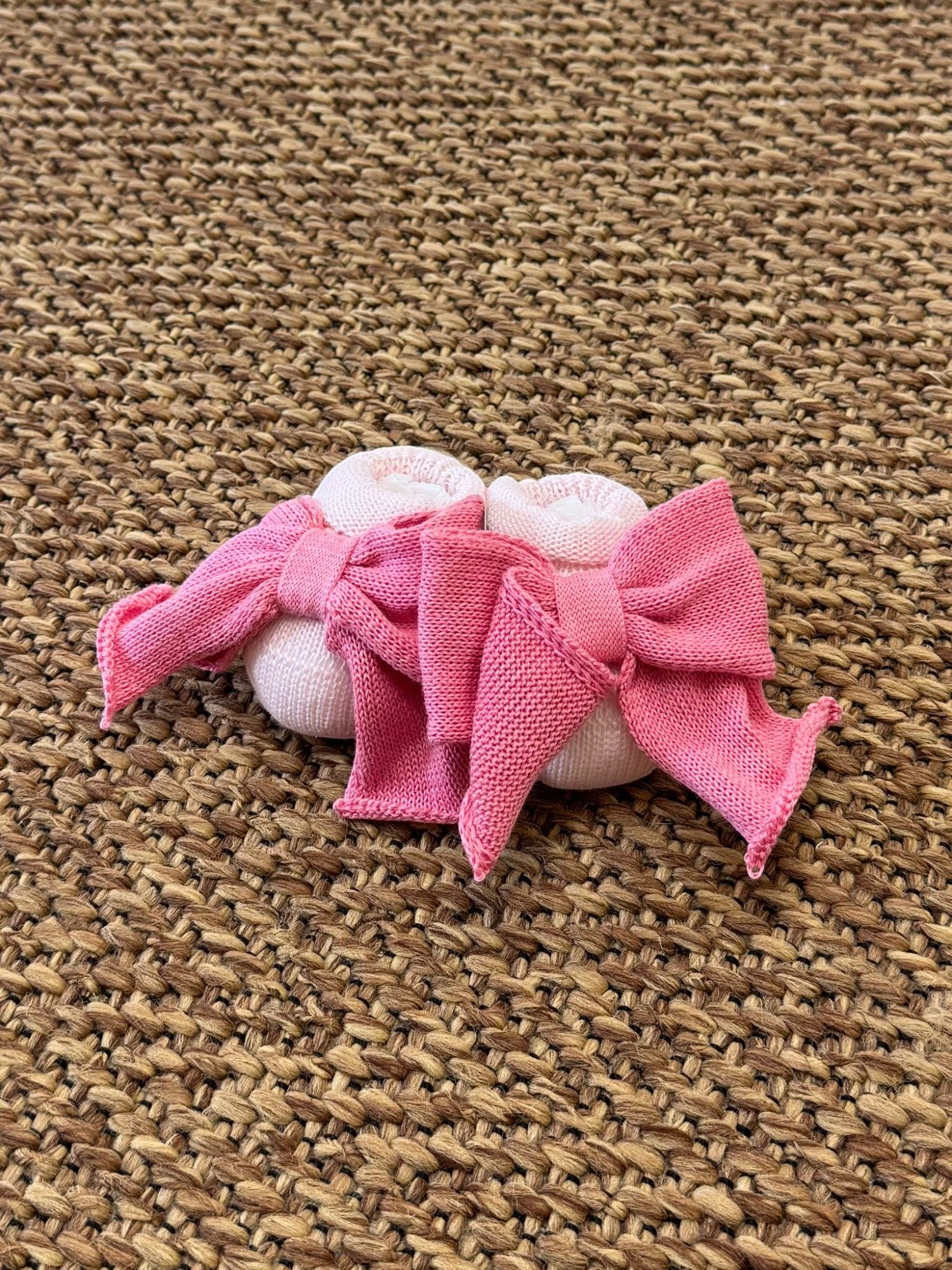 Babbucce Neonata ROSA SC61/7024 -  NANU' BABY