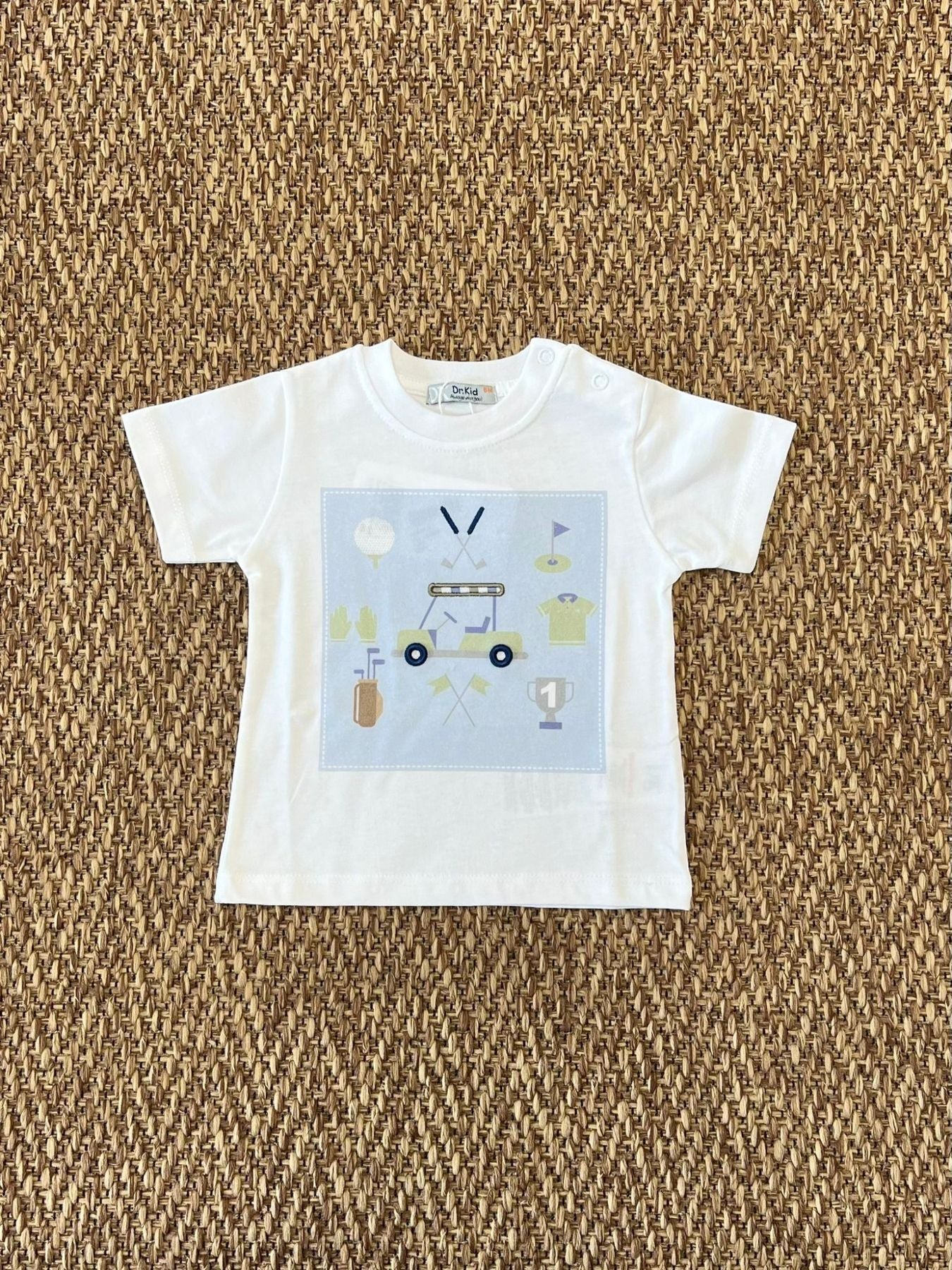 T-shirt Bimbo BIANCO DK526/PV24 -  NANU' BABY