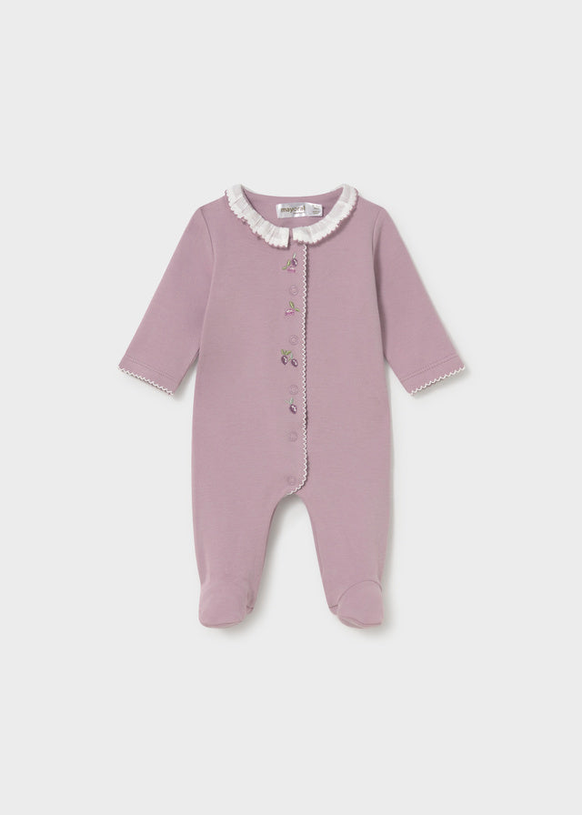 Pijama de bebé niña rosa algodón 2754/83