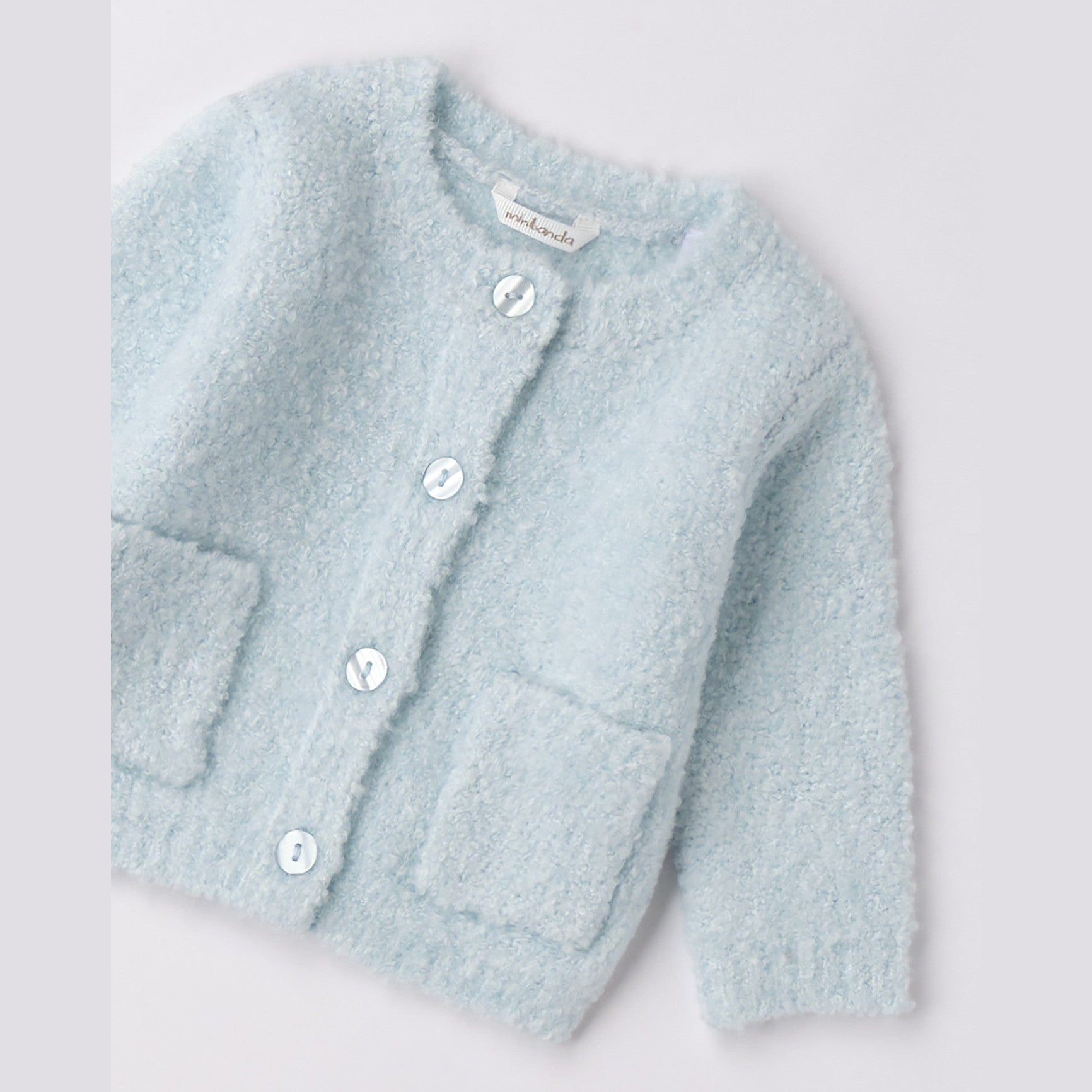 Cardigan Scaldacuore Bimba Bianco 3F707/3942 -  NANU' BABY