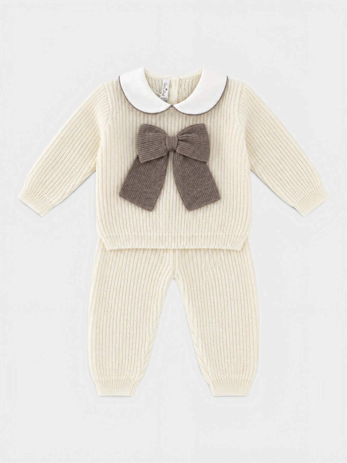 Completo nascita Neonata Panna FIOCCHI/466 by BABY LORD