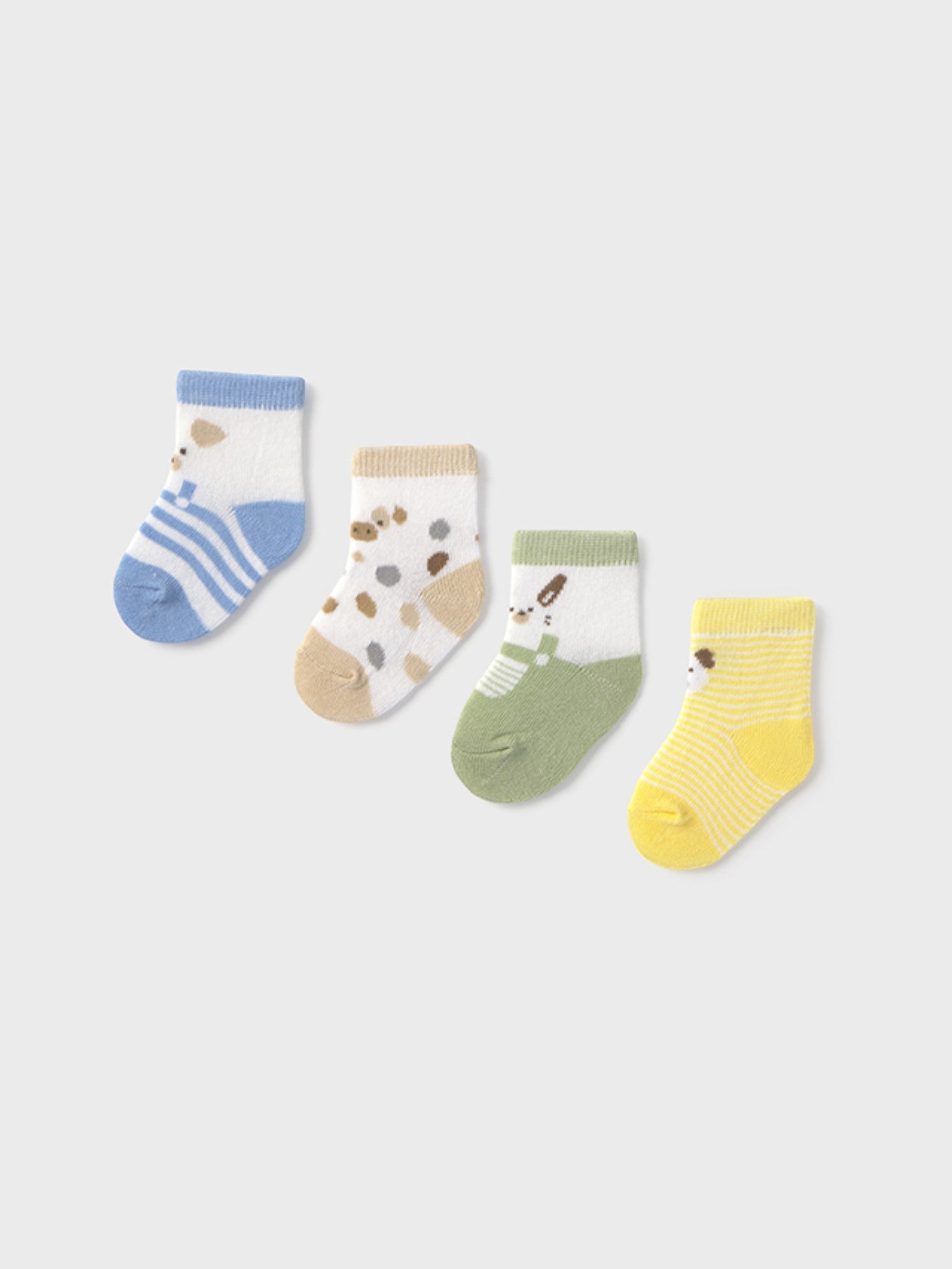 Set 4 calze  MULTICOLORE 9862 /MU -  NANU' BABY