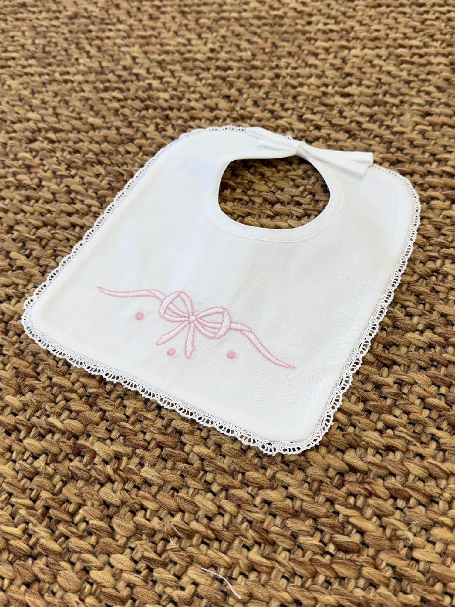 Bavetta Neonata BIANCO EB23BAV -  NANU' BABY
