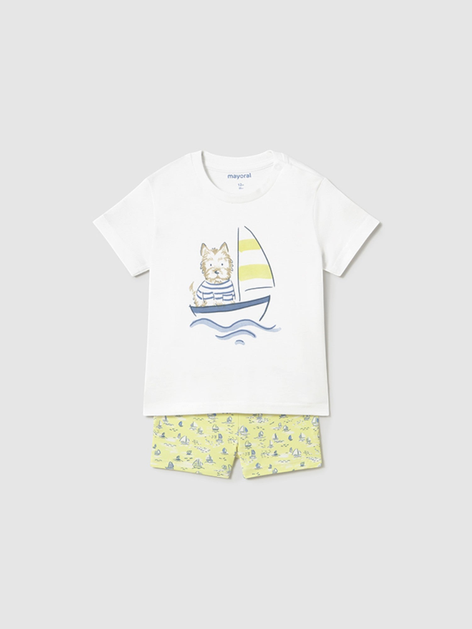 Compl. costume maglietta Bimbo GIALLO 1648/16 -  NANU' BABY