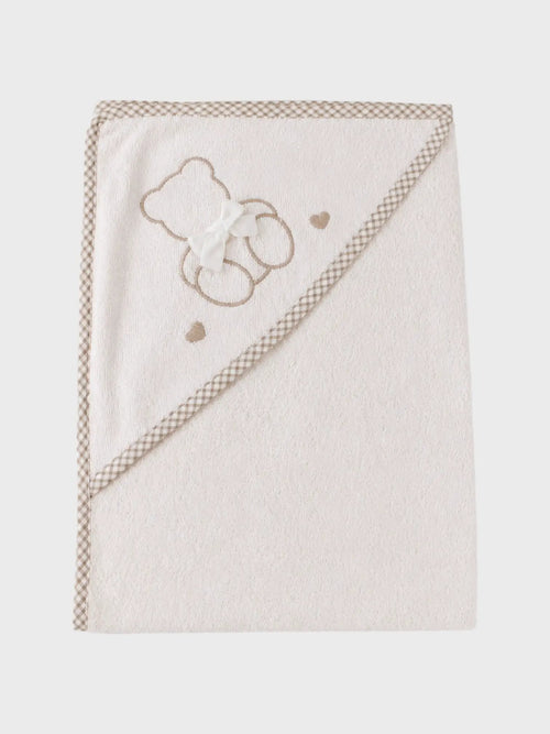 Accappatoio Neonato Beige IS5185/C by MARLU'