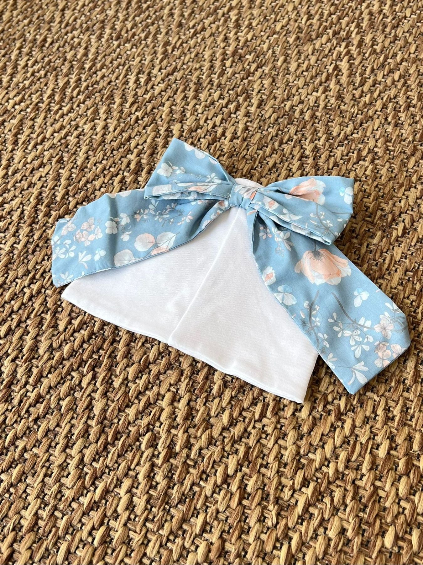 Cuffia in jersey Neonata BIANCO EP2373 -  NANU' BABY