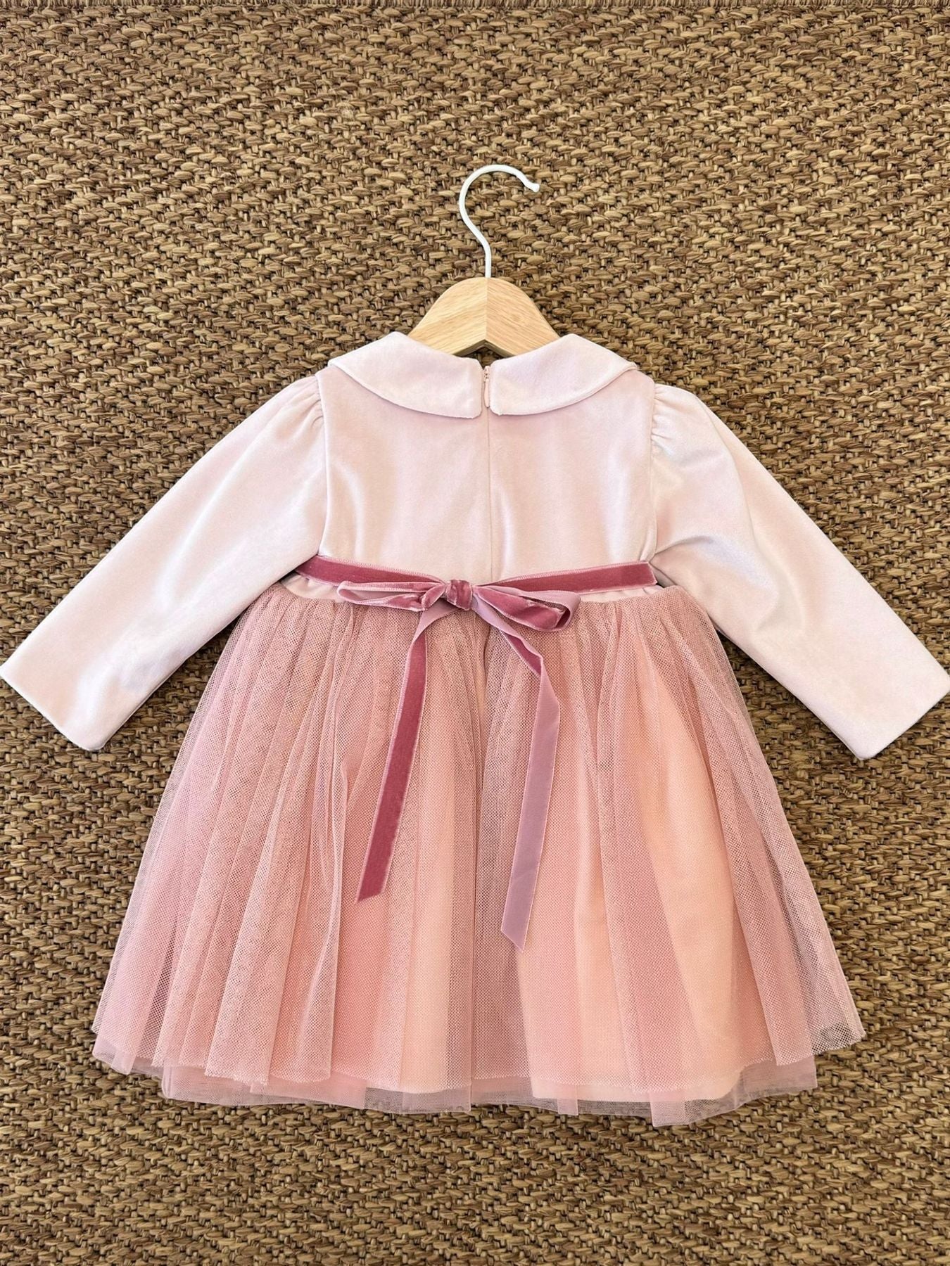 Abito Fiore Bimba MAGENTA IK318ML/M -  NANU' BABY