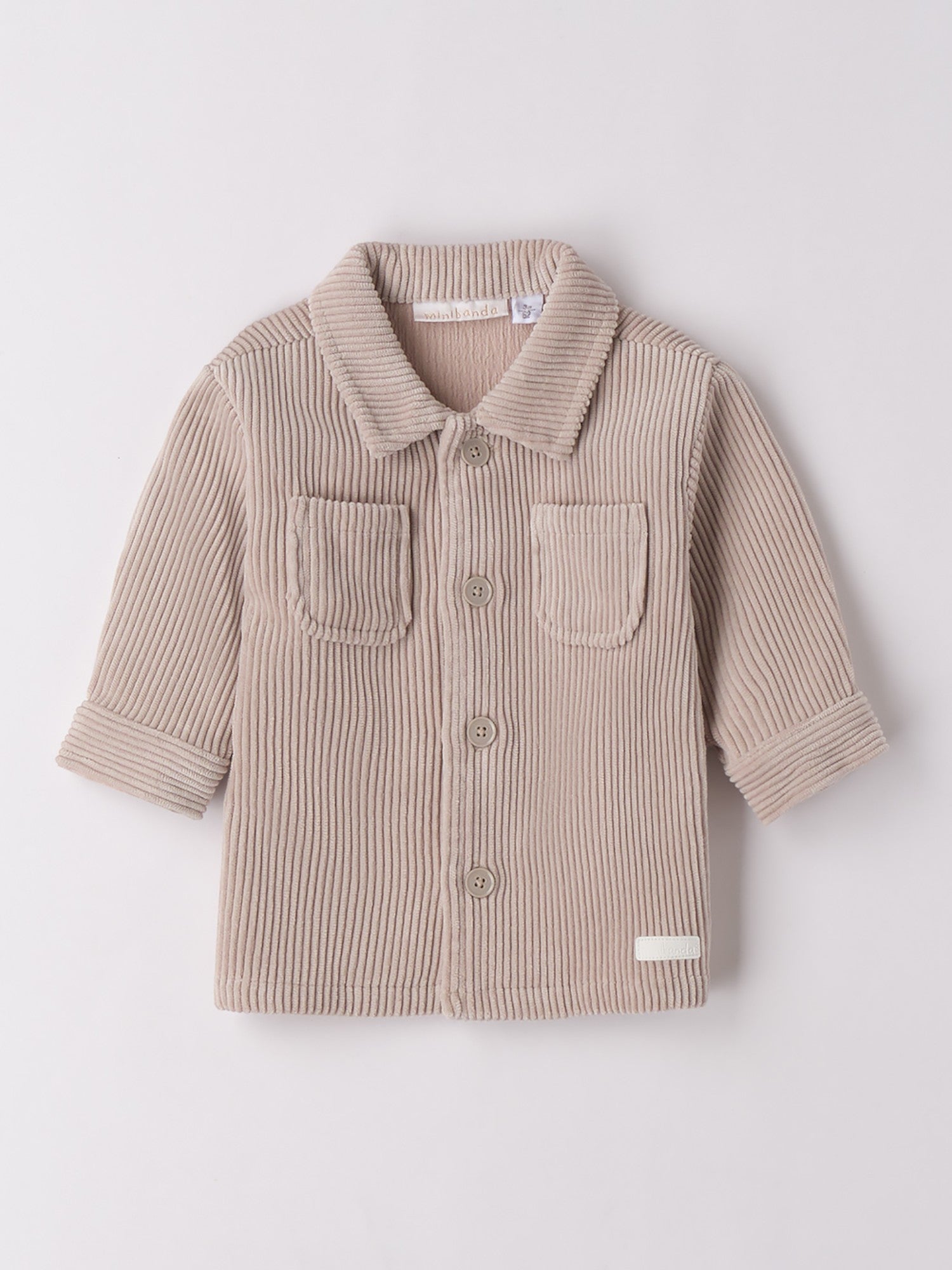 Camicia Ml Bimbo TORTORA 3F605/521 -  NANU' BABY
