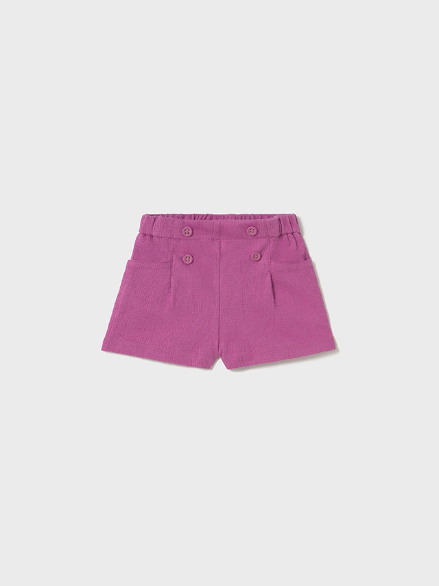 Pantalone corto strutturato Bimba FUCSIA 1226/77 -  NANU' BABY