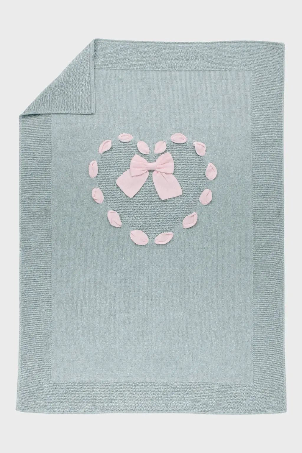Coperta Neonata Verde FIOCCO 193/V by BABY LORD