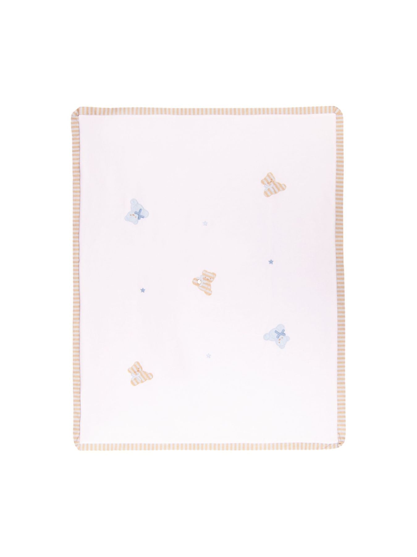 Coperta Neonato BIANCO EP6881M -  NANU' BABY
