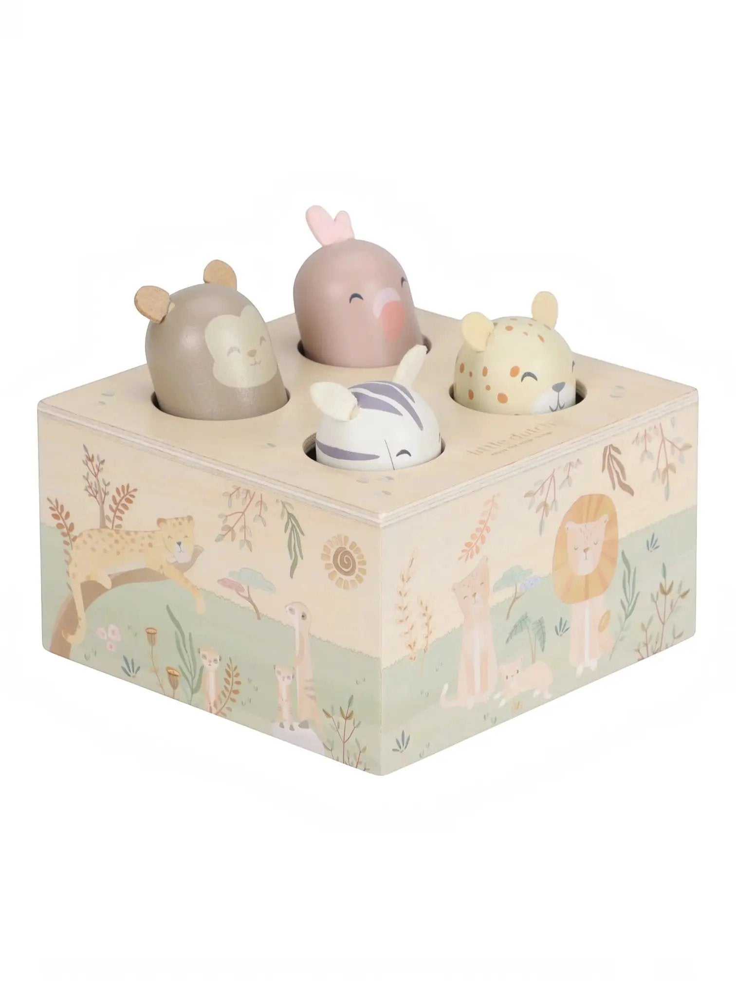 Gioco pop-up in legno Multicolore LD7465 by LITTLE DUTCH