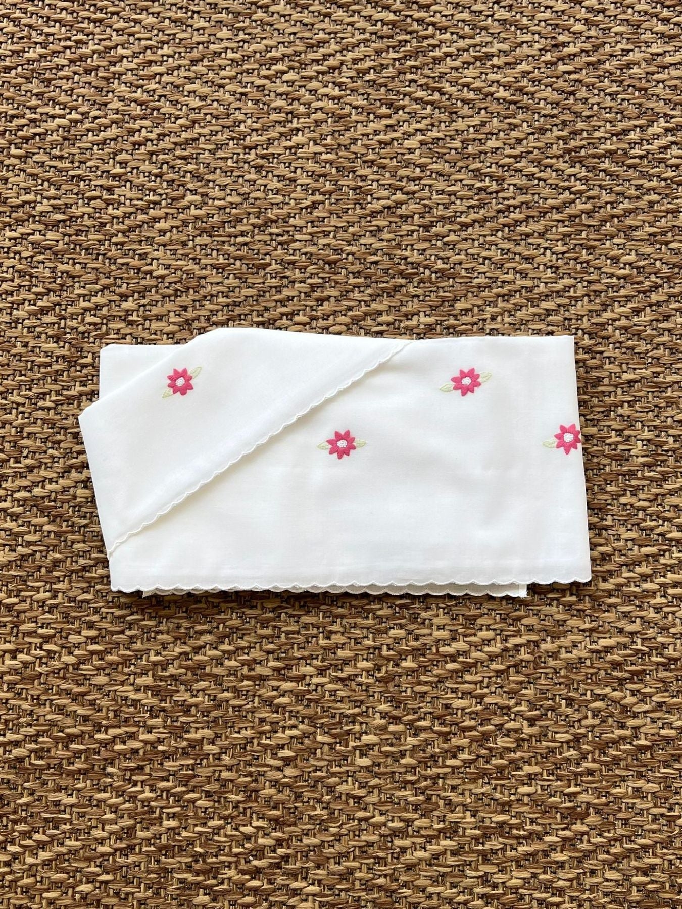 Lenzuolino Neonata ROSA ZULEYA/LN-F -  NANU' BABY