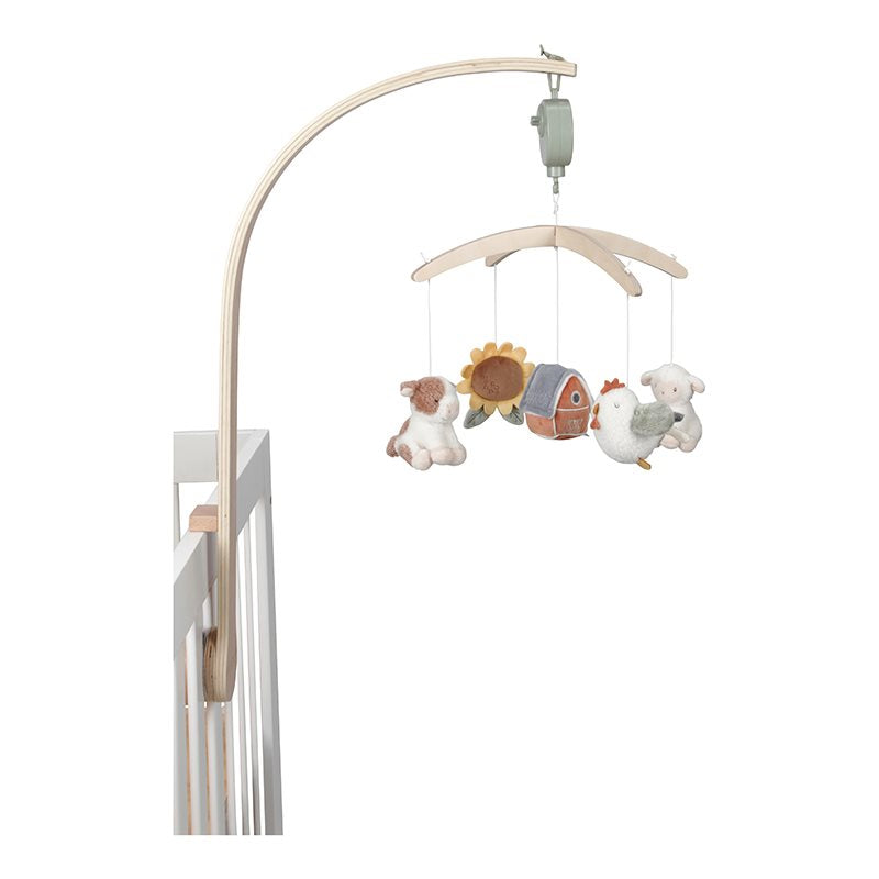 Giostrina musicale in legno Piccola Fattoria  MULTICOLORE LD8818 -  NANU' BABY