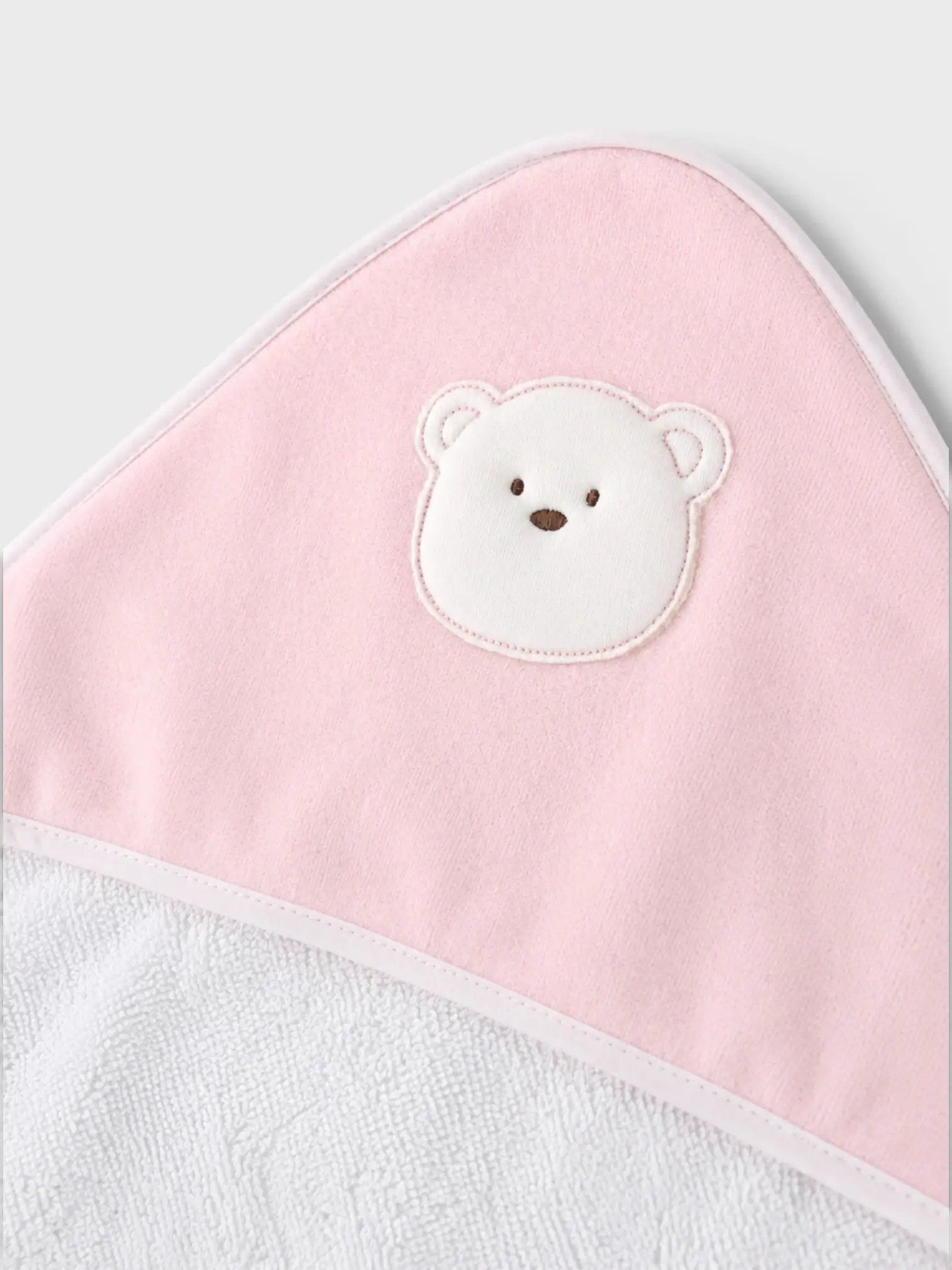 Accappatoio Neonata Rosa C64620/R-A by COCCODE'