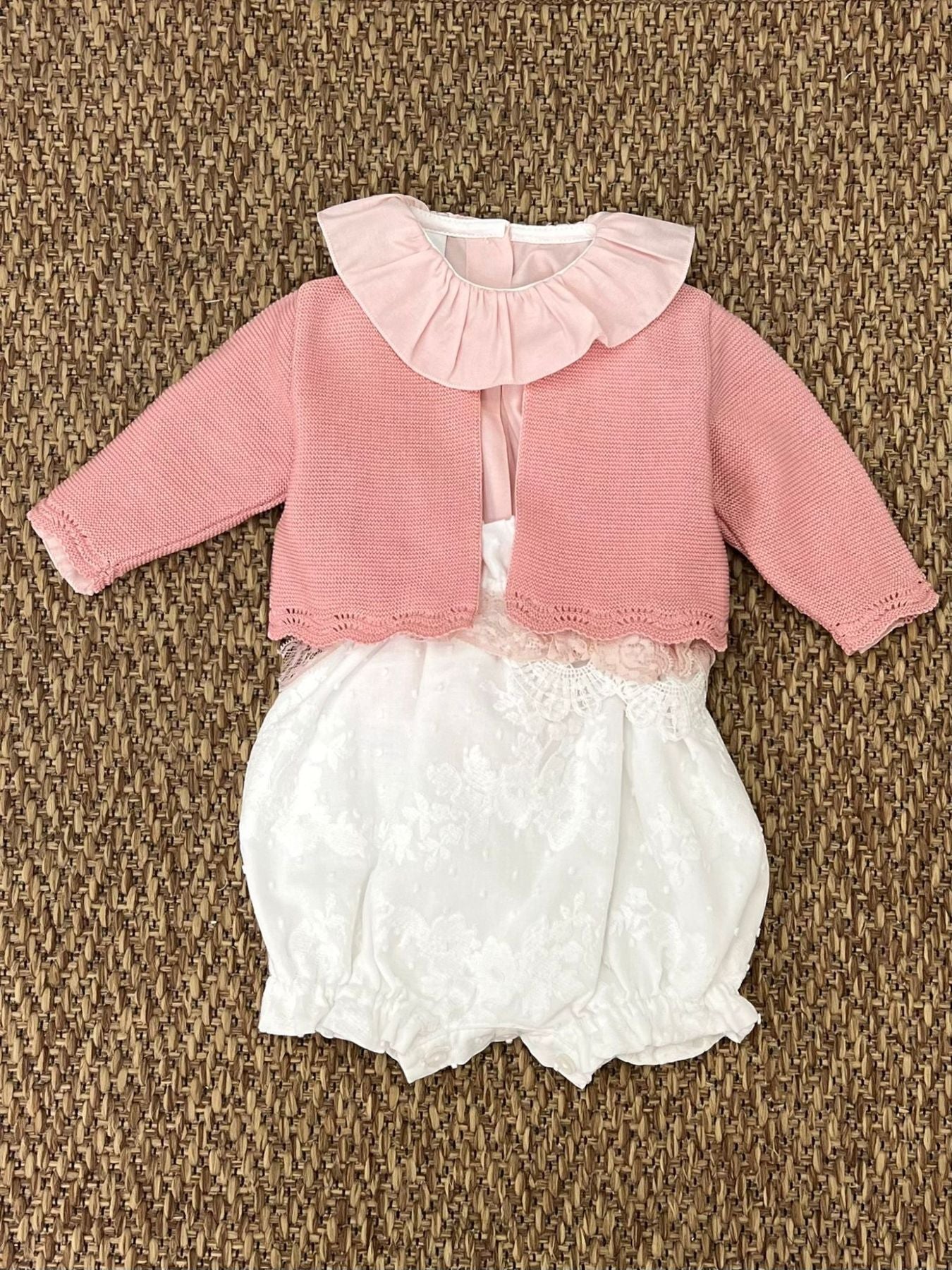 Completo 3 Pezzi Bimba ROSA EP2860 -  NANU' BABY