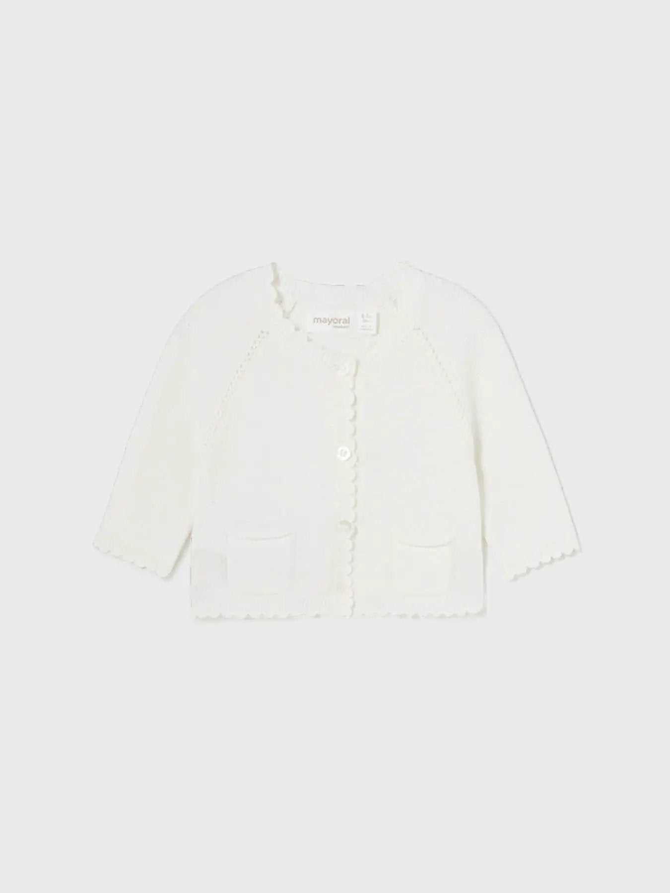 Giacca Bimba Ecru 1376/E by MAYORAL