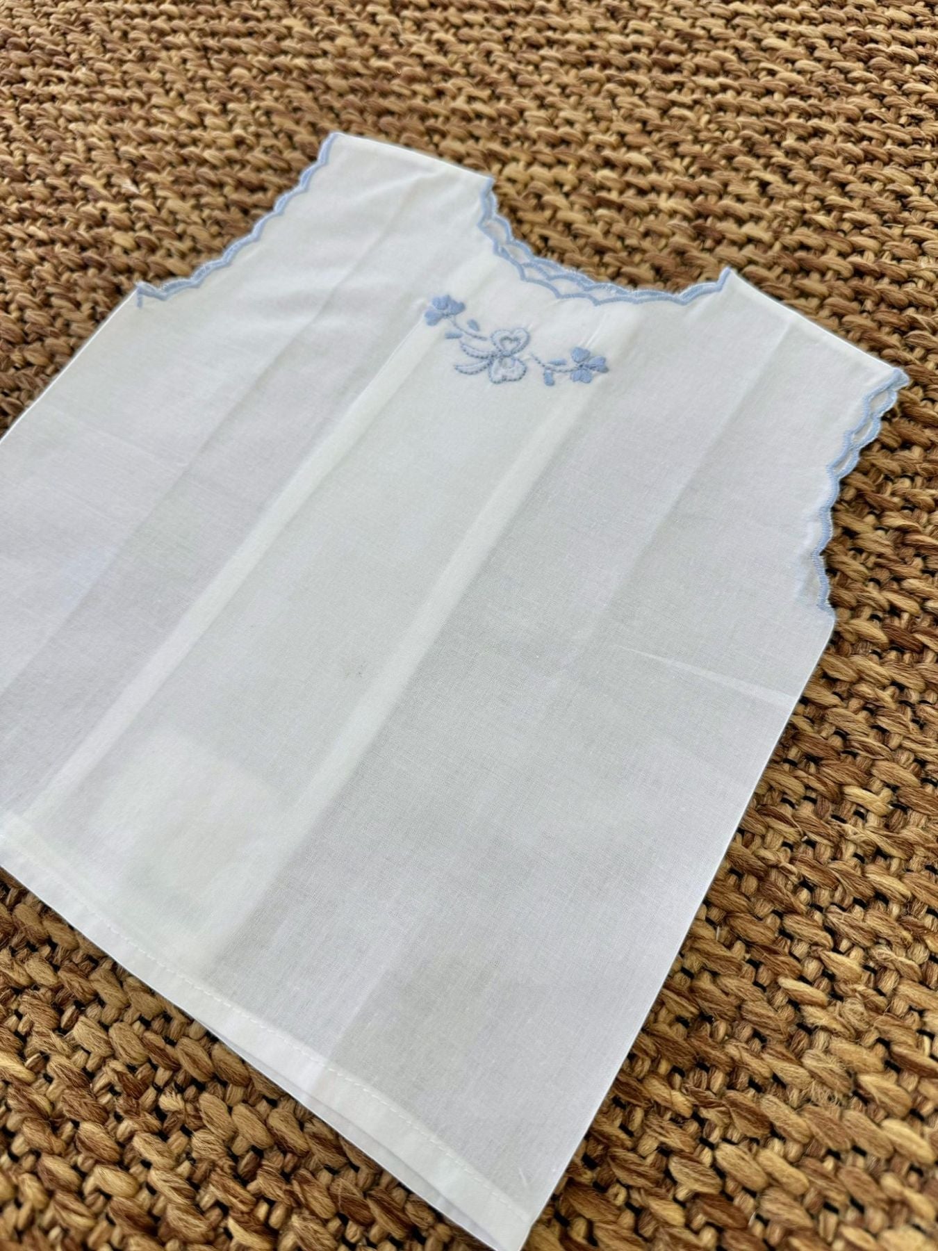 CAMICINA BATISTA Neonato AZZURRO CA21A -  NANU' BABY