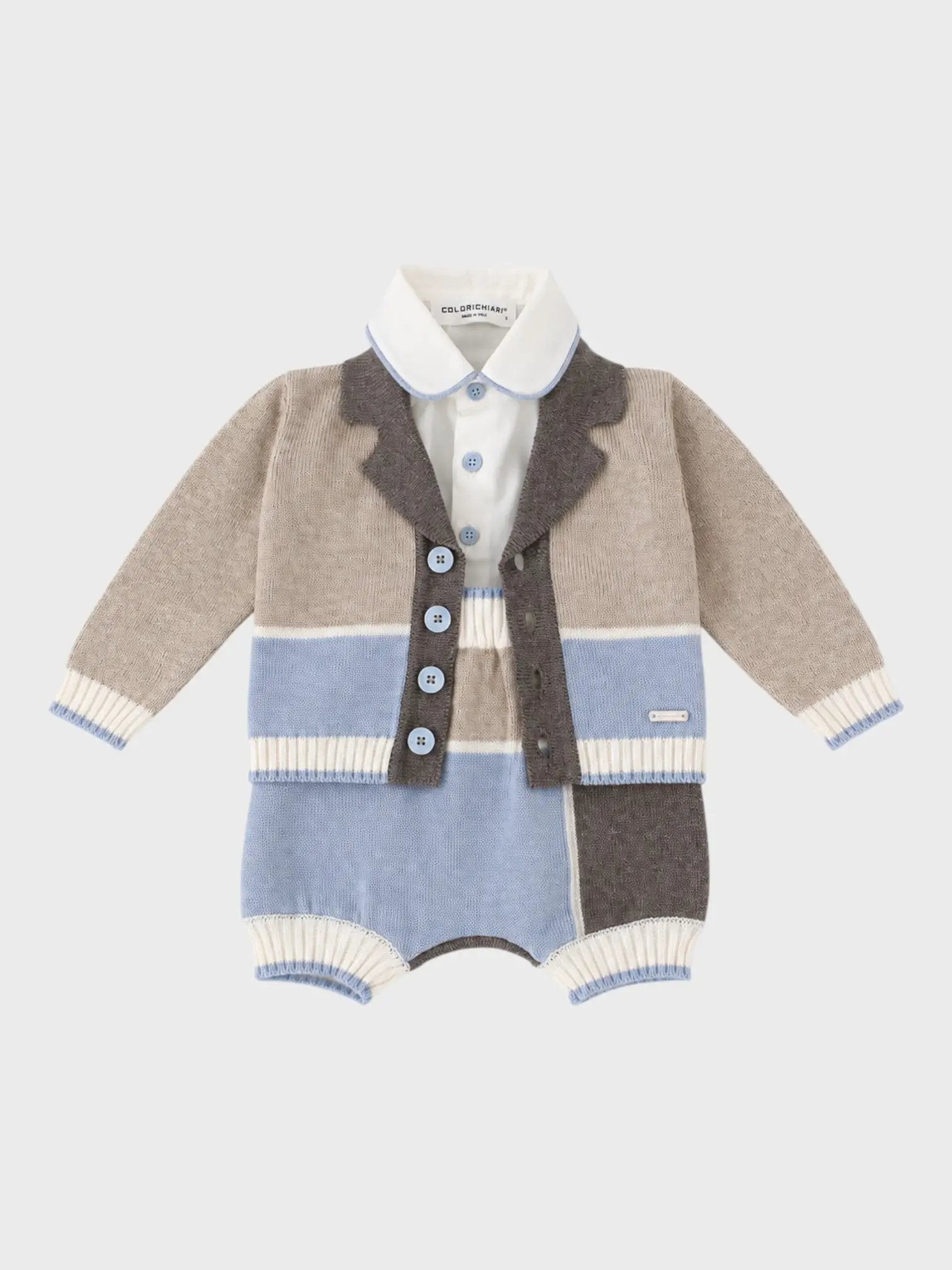 Completo nascita Neonato Cielo MF438599/2088 by COLORICHIARI
