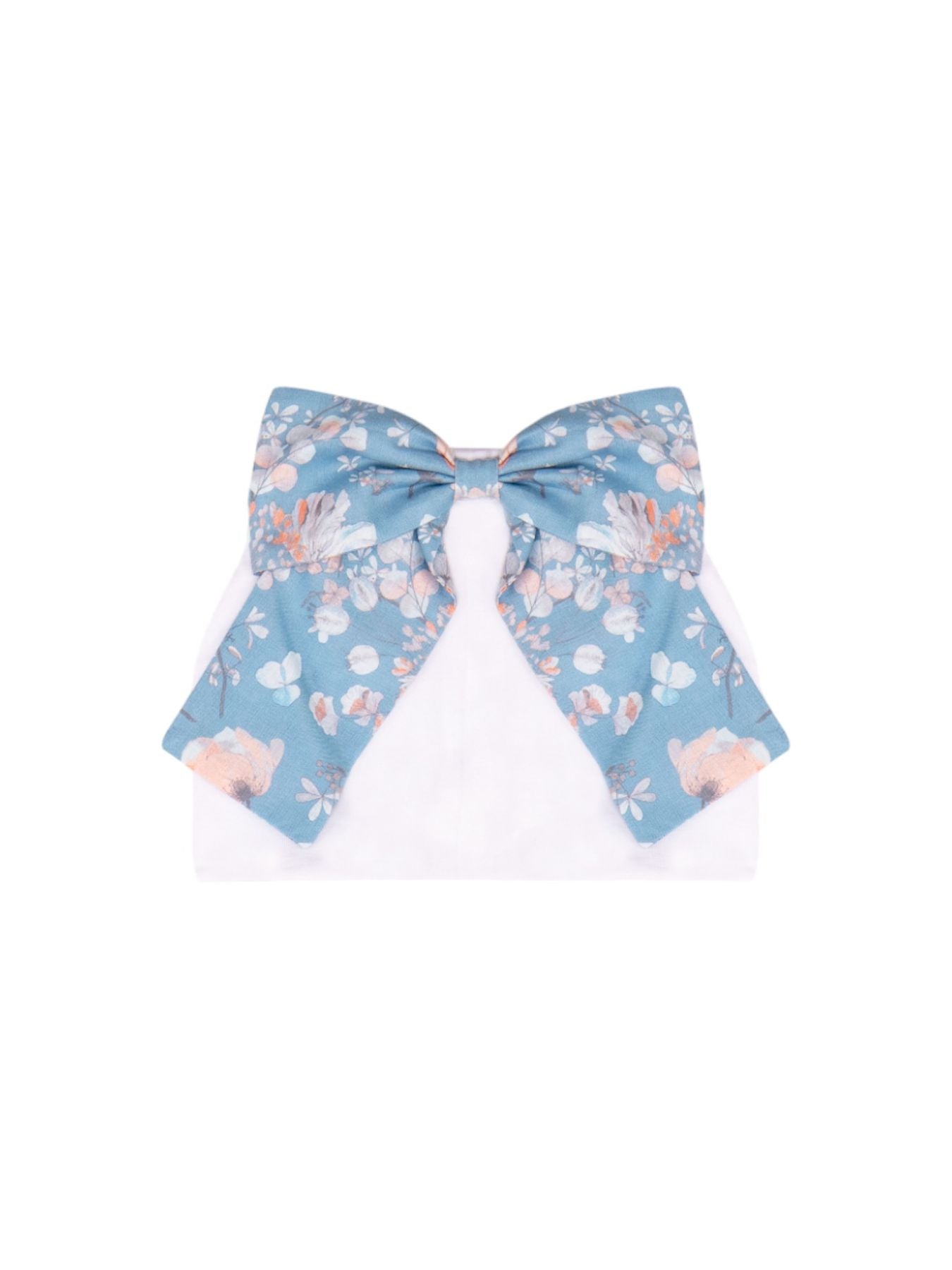 Cuffia in jersey Neonata BIANCO EP2373 -  NANU' BABY