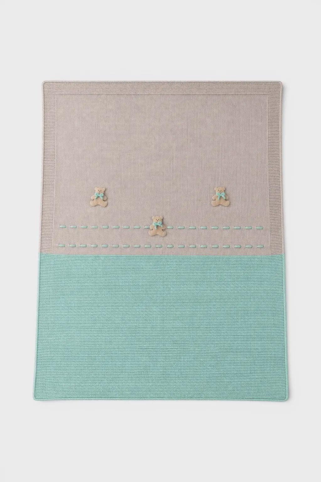 Coperta Neonato Verde ORSETTO BABY 130/4873 by BABY LORD