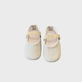 Scarpe Cerimonia Bimba Beige 7553 by COQUITO