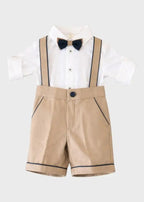 Completo Cerimonia Bimbo Marrone 7673 by BIMBALO'