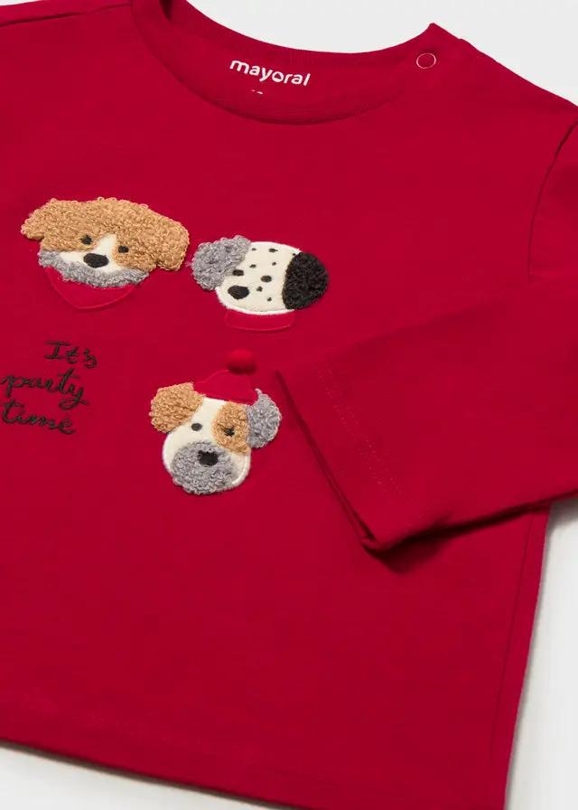 T-shirt Bimbo Rosso 2018/50 by MAYORAL