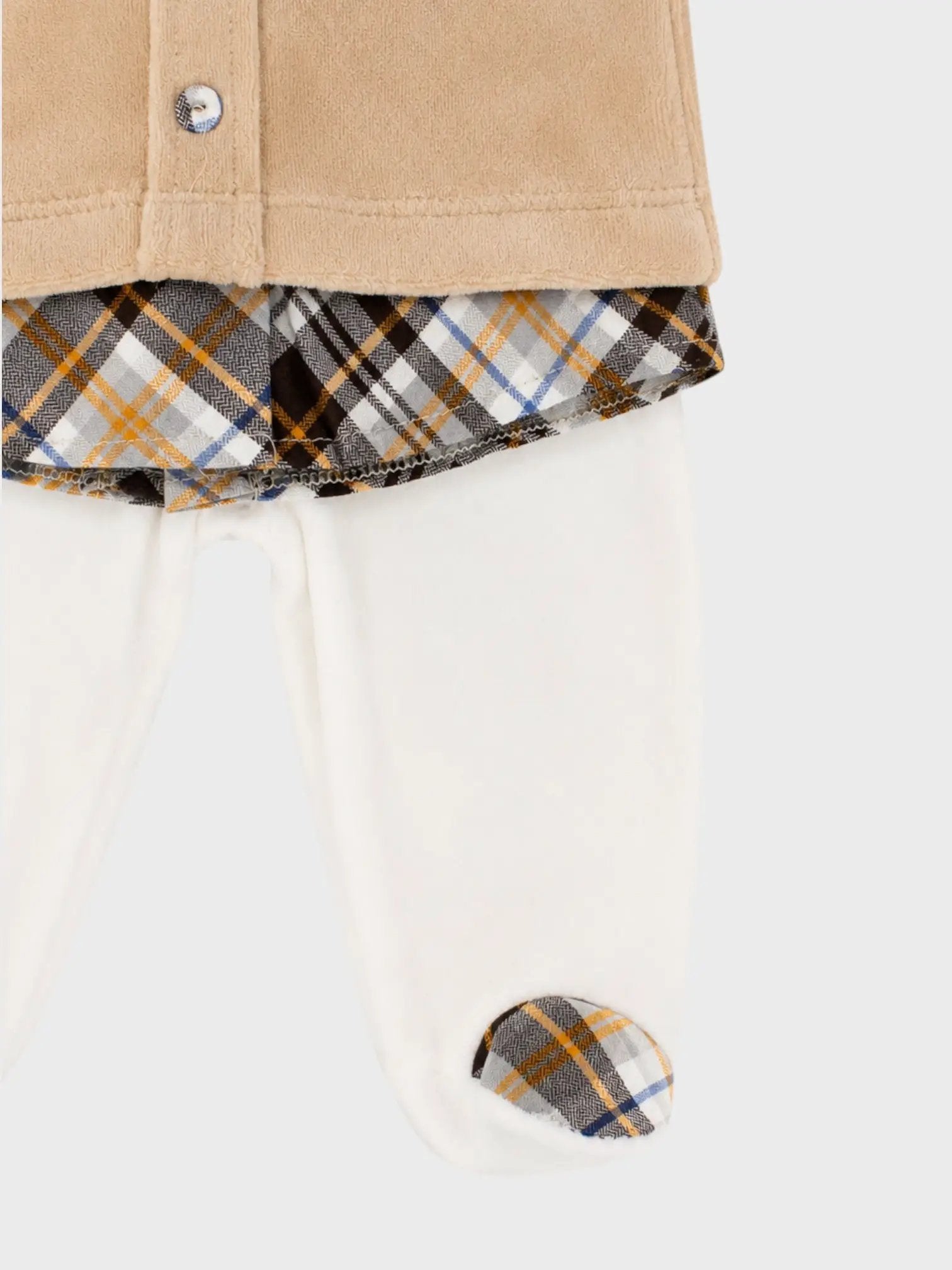 Completo nascita Neonato Beige LS/1301 by SARTORIA DEI PICCOLI
