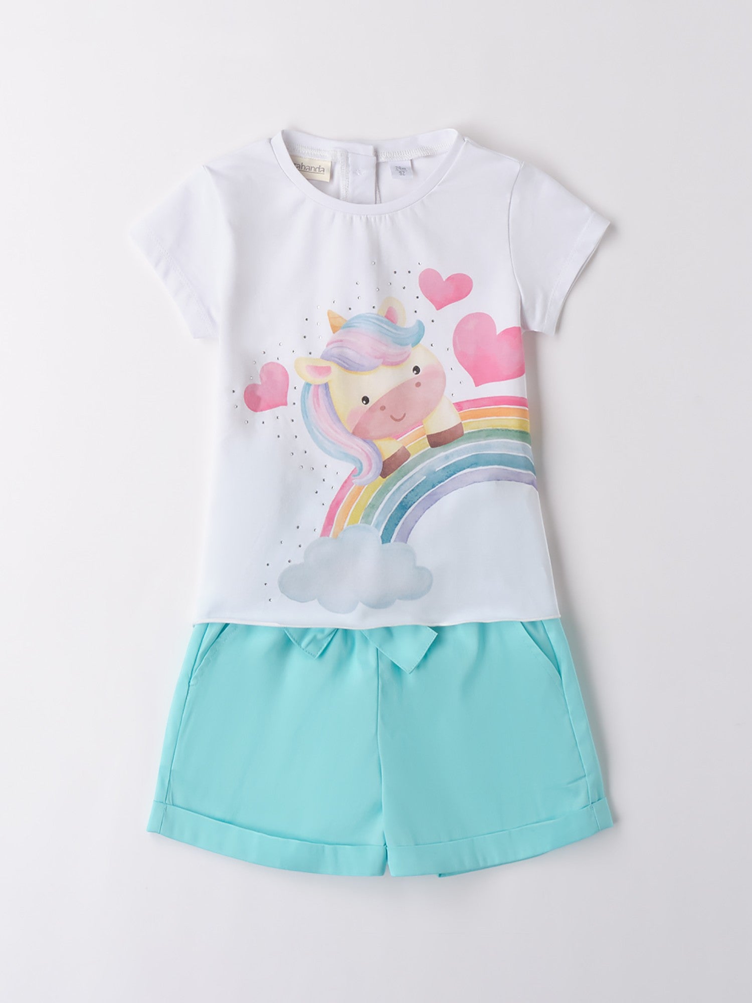 Completo Bimba BIANCO 0B236/0113 -  NANU' BABY