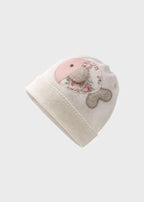 Cuffia Neonata Panna FISH AND FLOWER 682/P by BABY LORD