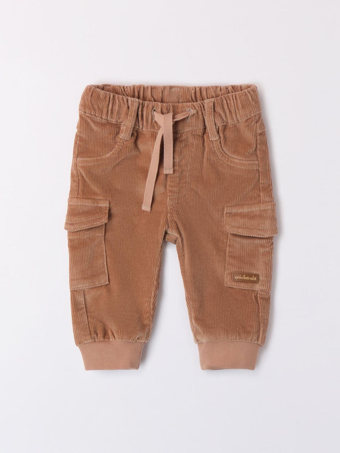 Pantaloni neonato con tasche Bimbo NOCE 3A639/N -  NANU' BABY