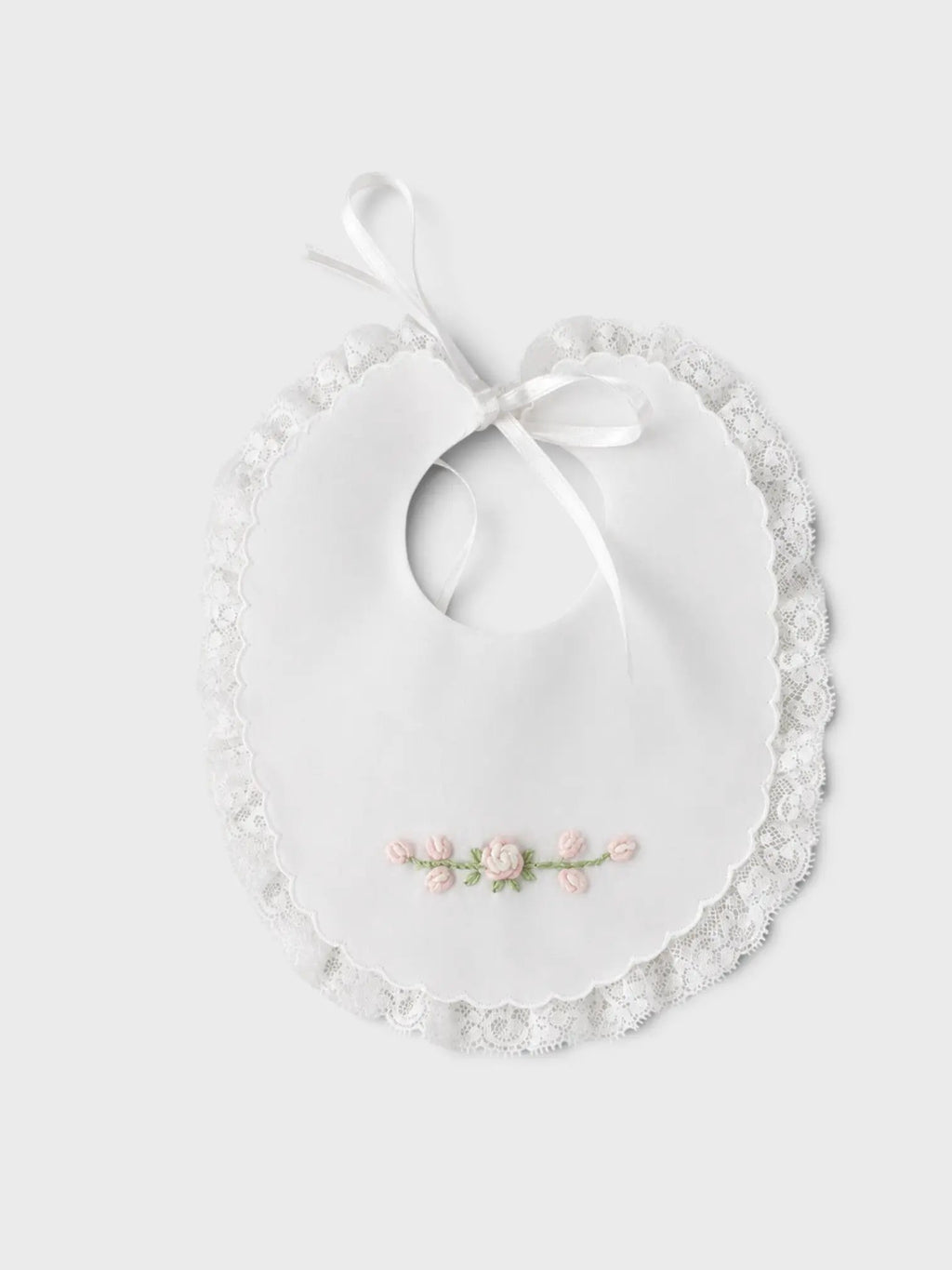 Bavetta Neonata Bianco TIANA/BV by PICCOLA GIUGGIOLA
