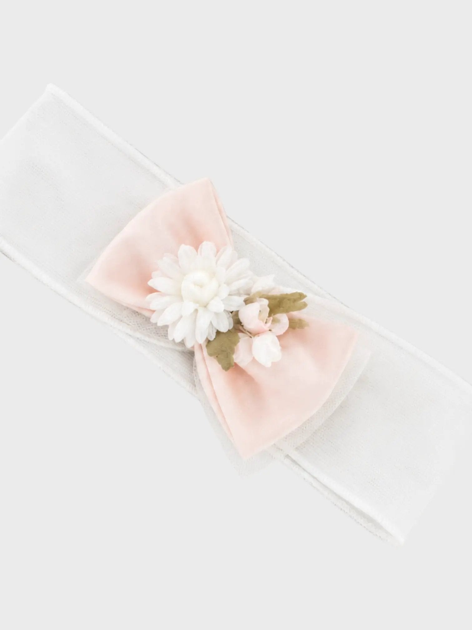 Fascia Cerimonia Bimba Rosa FA095/R by FLO' SARTORIA ITALIANA